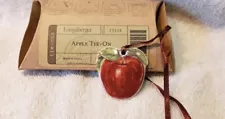 Longaberger 2005 Apple Tie-on for Small Bushel Basket or any other basket 23126