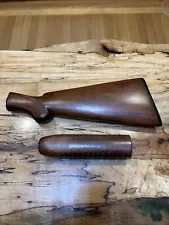 Checkered Winchester Model 42 .410 Walnut Stock And Forend