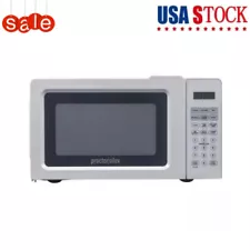 700W Countertop Microwave-White Sale