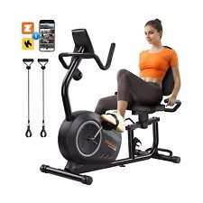 YOSUDA PRO Recumbent Exercise Bike for Home Use with Resistance Bands-Recumbe...