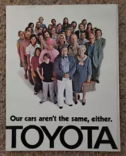 1974 Toyota Sales Brochure - Corolla - Celica - Mark II - Land Cruiser B