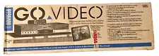 Go Video DDV9556 VCR w/ Remote Dual Deck VHS Player Recorder NOS Vintage