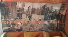 Glock Protection Live Your Life Banner Sign 72 x 32 Vinyl Gun Dealer Exclusive!