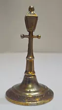 Vintage Old Antique BRASS effect Victorian Street lights 4" small