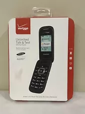 NEW VERIZON SAMSUNG GUSTO 3 SMB311VZPP FLIP PHONE FACTORY SEALED 1.3 MP CAMERA