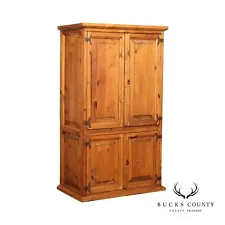 Mexican Rustic Pine Armoire