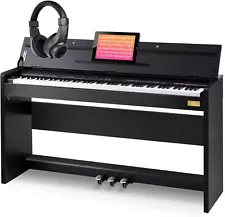 88 Key Weighted Action Digital Piano,Grade Hammer Action Keyboard with Furniture