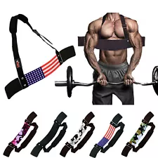 Heavy Duty Arm Isolator Blaster Body Building Workout Bomber Bicep Curl Triceps