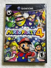 SEALED Mario Party 4 (Nintendo GameCube, 2002) - NEVER PLAYED OR OPENED!