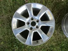 17'' Cadillac ATS Factory OEM Polished Wheel Rim 2013-2016 4703 scratches #2