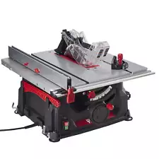 10 Inch 15 Amp Table Saw Lightweight and Portable for Woodworking, TS1001