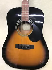 Samick Greg Bennett Design SMS-100/VS Acoustic Guitar, Vintage Sunburst, NEW!!