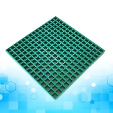 22.6"*22.6" Floor Grating Fiberglass FRP Grating 1.5" Thickness 0.5T Green