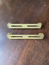 Double Brass Holder for two ribbon bars 2 Count-SALE (For WW2 & Korea )