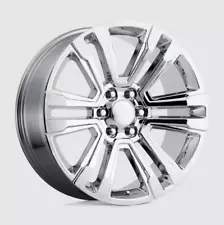 20" Chrome 20x9 Chevy Silverado Tahoe Suburban LTZ OE Replica Wheels 6x5.5 +24