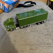 Disney Pixar Cars Gil #7 Peterbilt Hauler Semi Truck Green