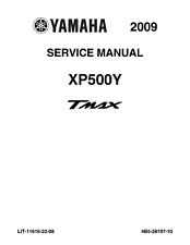 Yamaha TMAX XP500Y Service & Repair Manual 2009 2010 2011 (For: 2009 Yamaha TMAX)