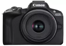 Canon EOS R50 Mirrorless Vlogging Camera (Black)