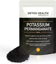 2OZ Potassium Permanganate - Free Flowing Powder