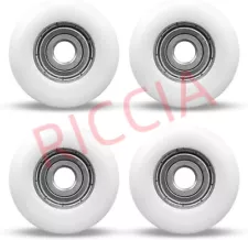 Total Gym Replacement 4-Pack Wheels / Rollers for Models 1000, 1100, 1400, 1500