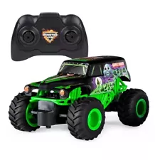 New In Box Spin Master Monster Jam Grave Digger Remote Control Truck 2.4 GHZ