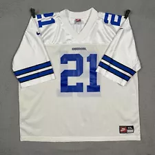 New ListingVintage Nike Team Deion Sanders Dallas Cowboys Jersey White Men's Size XXL