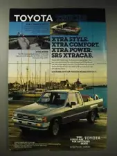 1987 Toyota SR5 Xtracab Truck Ad - Style Comfort Power