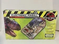 The Lost World Jurassic Park Site B Electronic Pinball Rare Boxed Version