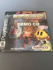 Ms. Pac-Man: Maze Madness Demo Sony Playstation 1 Not For Sale Edition In Card