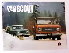 1968 International Harvester Scout Car Auto Brochure