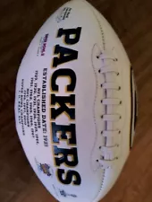 Green Bay Packers 4 time Super Bowl Champs Commemorative Football