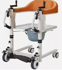 Patient Lift Wheelchair Portable Transfer Lifter Shower Chair for Elderly Living