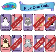 Webkinz Cats: Pick Any 1 From List! [VIRTUAL CODES ONLY]