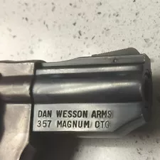 Dan Wesson 357 Magnum Revolver 2 inch Blued Barrel Assembly Model 14/15