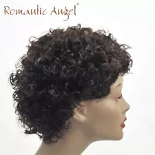 For Sale! 10A Grade Glueless Short Straight 100% Brazilian Remy Human Hair Wigs