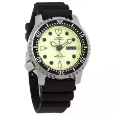 Citizen Promaster Marine Automatic Green Dial Men's Watch NY0040-09W