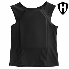 Black Bullet proof concealable T-shirt Body Armor NIJ Level IIIA 3A - Test video