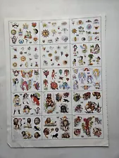 Tattoo Vintage Flash Sheet