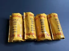 Kodak Gold 200 Color Negative Film - 120 Roll Film Cold Storage Exp 09/2024