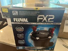 Fluval FX2 Canister Filter. NEW OPEN BOX