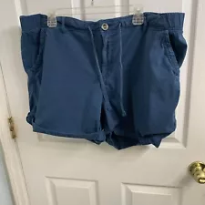 Women’s Size 1X Blue Goods For Life Sonoma Shorts