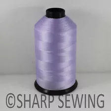 LIGHT PURPLE 8OZ N54 2800 YARDS CONE #69 BONDED NYLON THREAD SEW LEATHER CANVAS