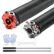 VEVOR Garage Door Torsion Springs Pair of 0.25 x 2 x 30inch with Winding Bars