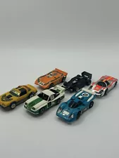 Lot of 6 HO Vintage Slot cars