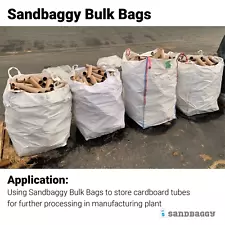 Sandbaggy - 100 Pack - Recycled FIBC Bulk Bags Super Sacks - 20 - 50% Discount