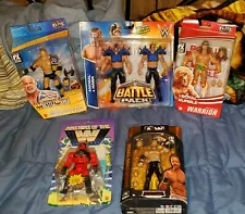 WWE Elite Lot Legion Doom Road Warriors Animal Hawk LOD Ultimate Goldberg Rare