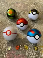 EMPTY POKEBALL TINS - CHOOSE YOUR POKEMON POKE BALL [COSPLAY/GIFTS/DISPLAY]