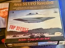 Testors Area S4 UFO Revealed ! Model Kit . NEW Unsealed