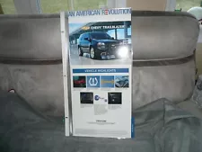 2008 Chevrolet Trailblazer SS Dealer Showroom Sales Presentation Package Poster