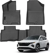 For 22-24 Hyundai Tucson Hybrid All Season 3D Floor Mats Carpets Liners Pad TPE